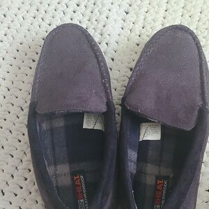 Weatherproof Gray Loafers Slip-Ons Casual